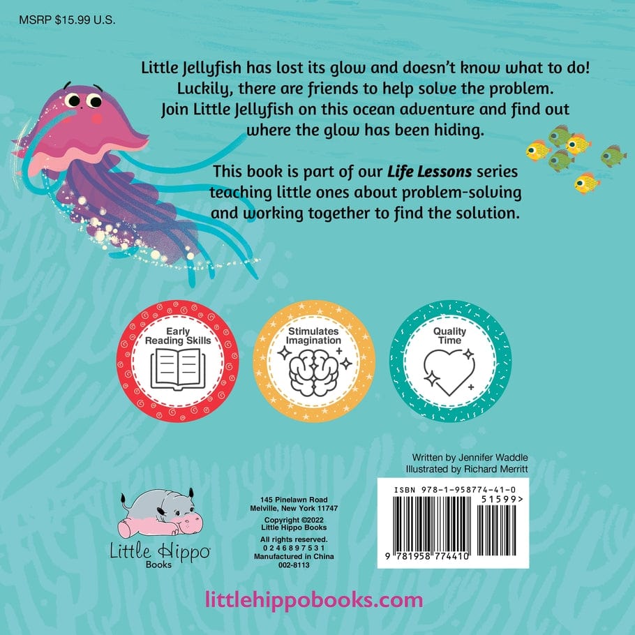 Little Hippo Books The Jellyfish Who Lost Its Glow - Little Miss Muffin Children & Home