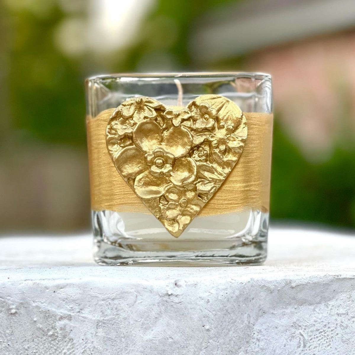 Carol Cassisa Carol Cassisa Hand Painted Candle Holder - Little Miss Muffin Children & Home