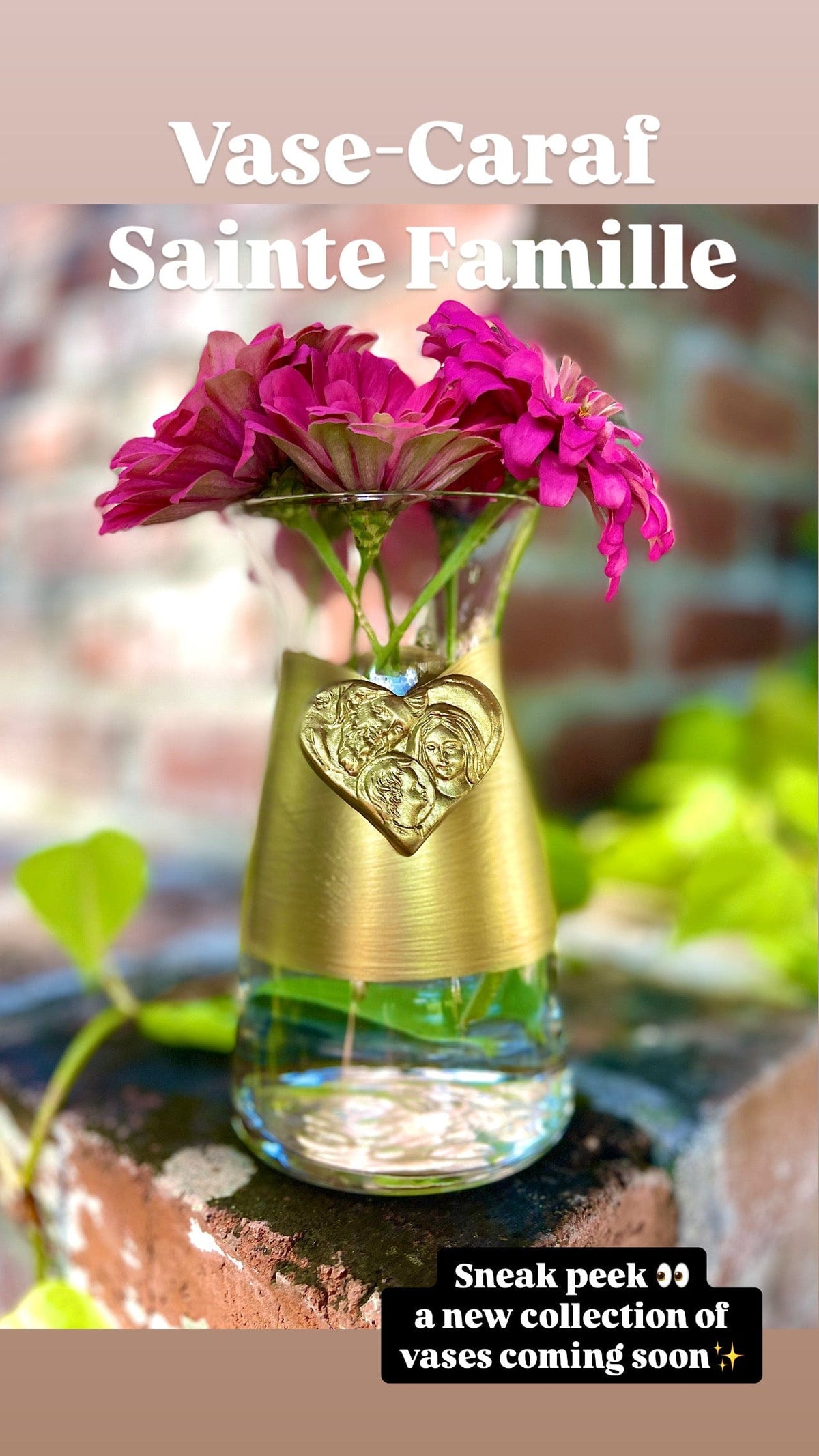 Carol Cassisa Carol Cassisa Saintes Famille Vase Carafe - Little Miss Muffin Children & Home