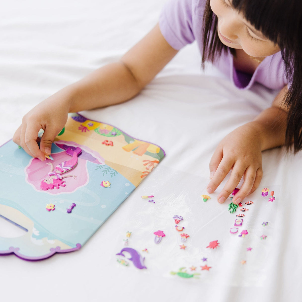 Melissa & Doug Melissa & Doug Puffy Sticker Play Set - Mermaid - Little Miss Muffin Children & Home