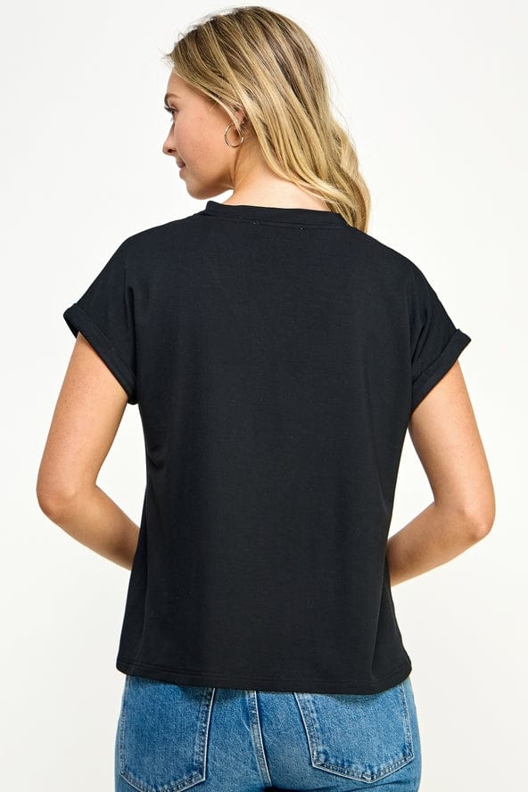 Ellison Ellison V-Neck Tee - Little Miss Muffin Children & Home