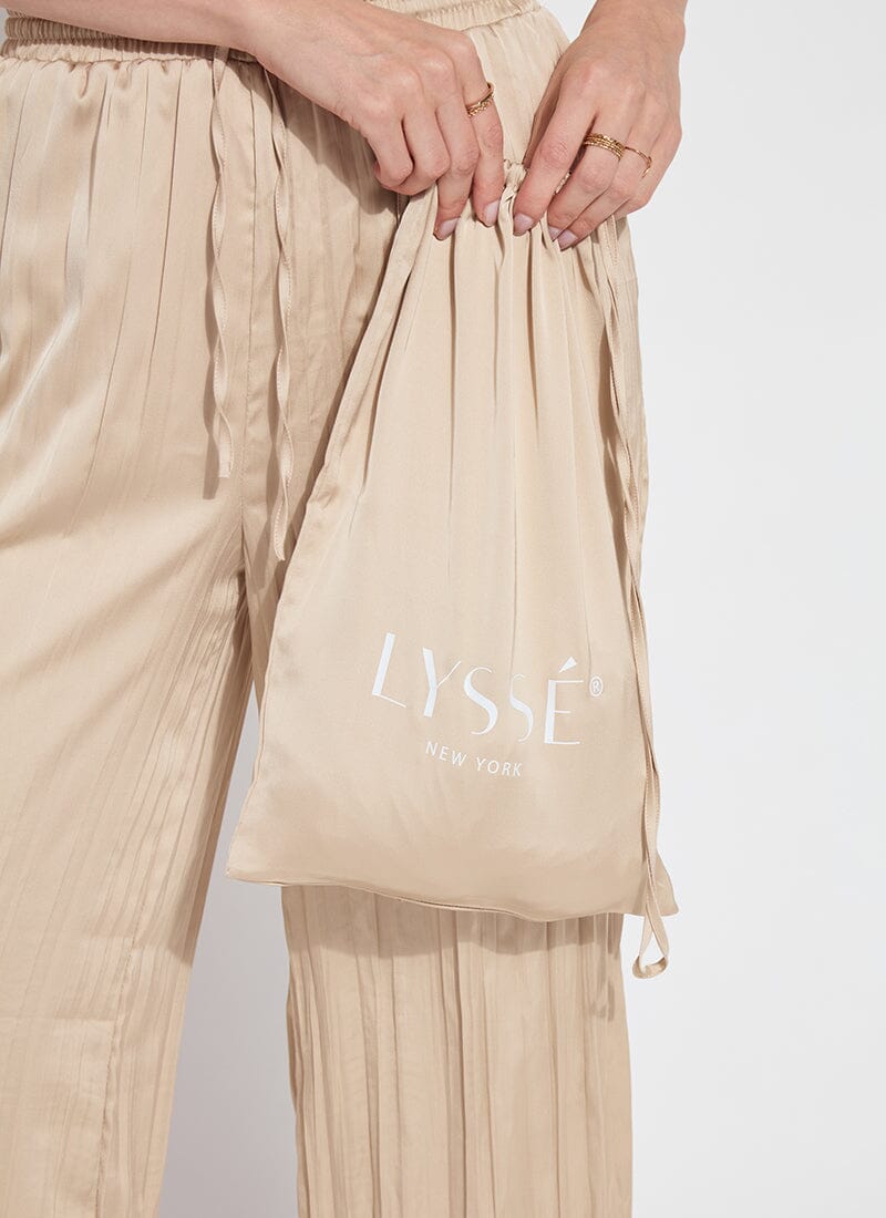 Lysse The Packable Pleated Palazzo Pant (28" Inseam) in Chablis - Little Miss Muffin Children & Home