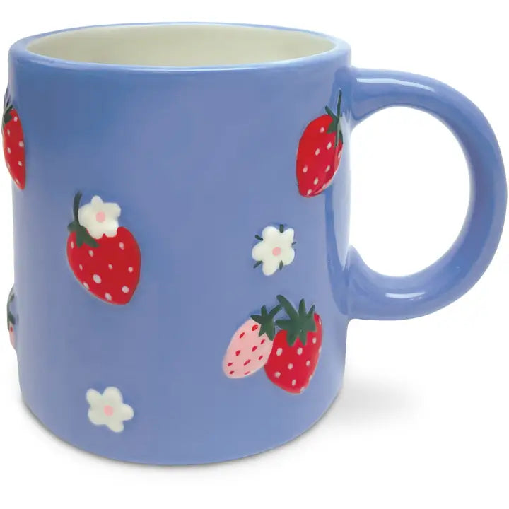 Fruit and Fleur Strawberries Mug