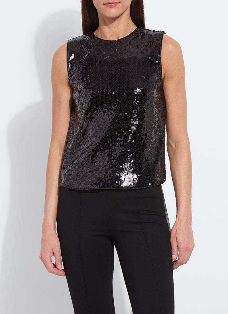 Adaline St Sequin Shell by Lysse