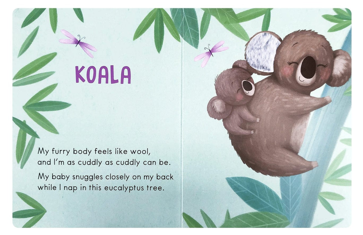 Little Hippo Books Wild Animals: A Touch and Feel Book - Little Miss Muffin Children & Home