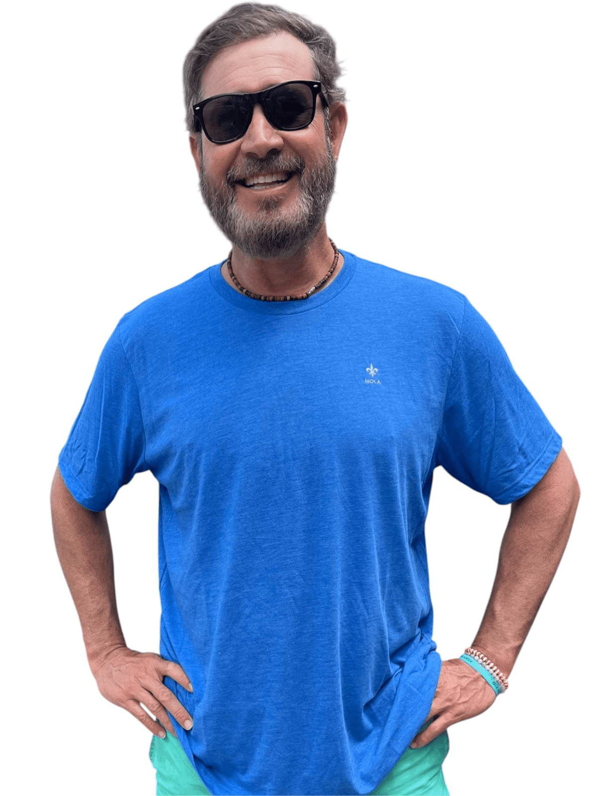 Nola Shirts Blue NOLA FDL Tee - Little Miss Muffin Children & Home