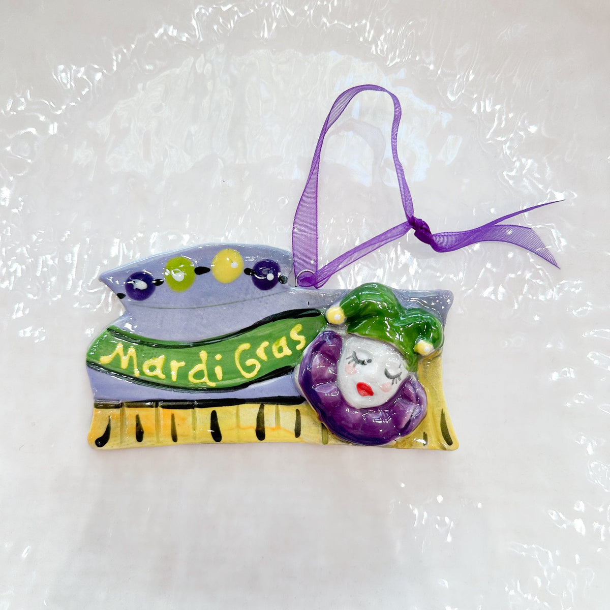 Mardi Gras Float Ornament