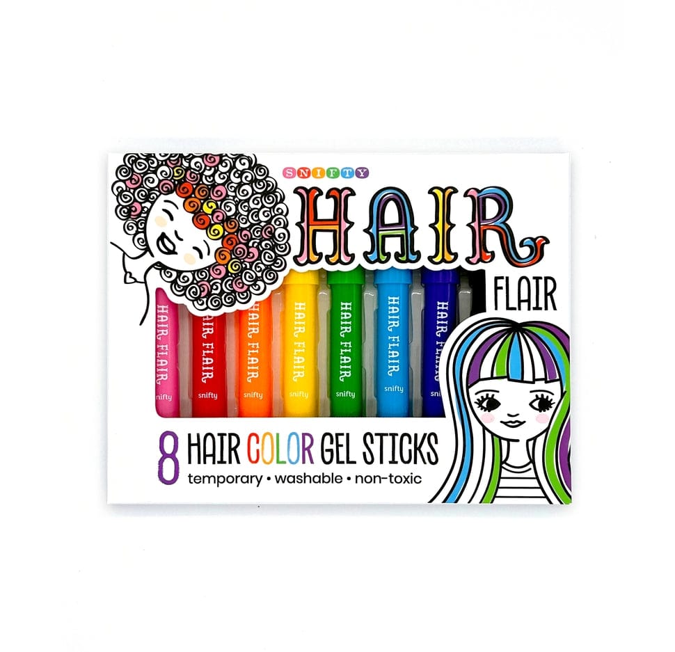 SNIFTY Scented Products Snifty Hair Flair Set of 8 Hair Color Gel Sticks - Little Miss Muffin Children & Home