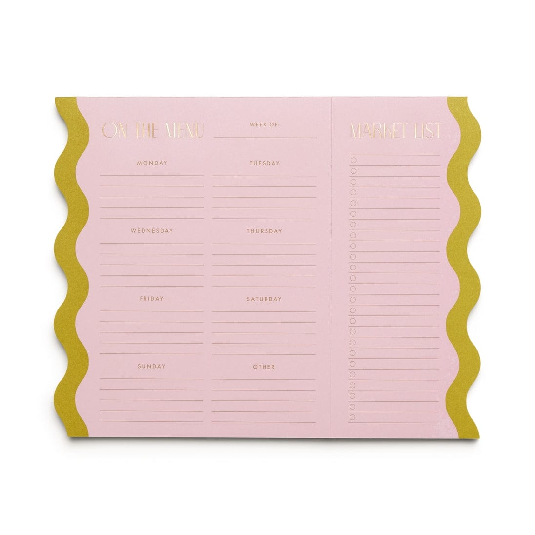 DesignWorks Ink Meal Planner Notepad - Little Miss Muffin Children & Home