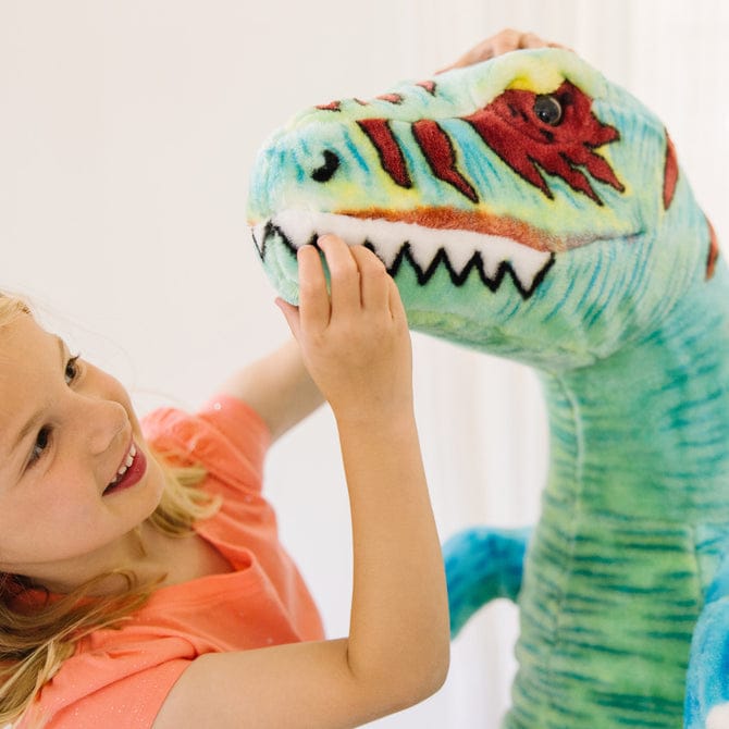 Melissa & Doug T-Rex Giant Lifelike Plush Stuffed Animal - Little Miss Muffin Children & Home