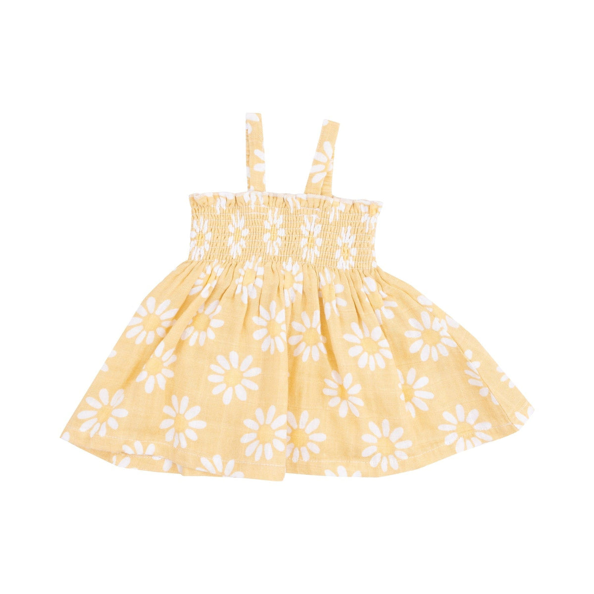 Angel Dear Angel Dear Smocked Top & Bloomer Yellow Mod Daisy - Little Miss Muffin Children & Home