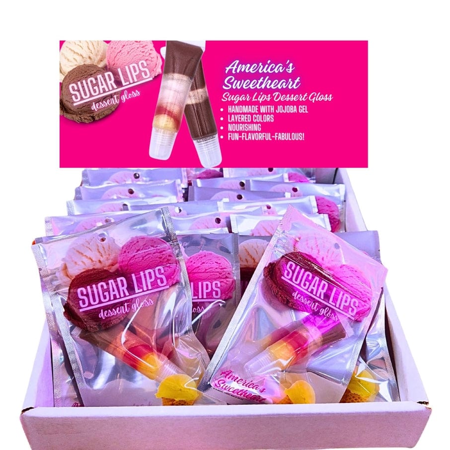 garb2ART garb2ART Sugar Lips Dessert Gloss - Little Miss Muffin Children & Home