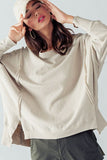 Fashion Week Fashion Week Alyssa Dolman Sleeve Oversized Sweatshirt - Little Miss Muffin Children & Home