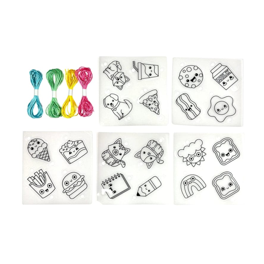 Ooly Ooly Shrink-Its! BFF DIY Shrink Art Bracelet Kit, 24PC Set - Little Miss Muffin Children & Home