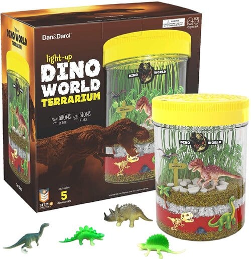 Dan&Darci Dan&Darci Light-Up Dino World Terrarium Kit - Little Miss Muffin Children & Home