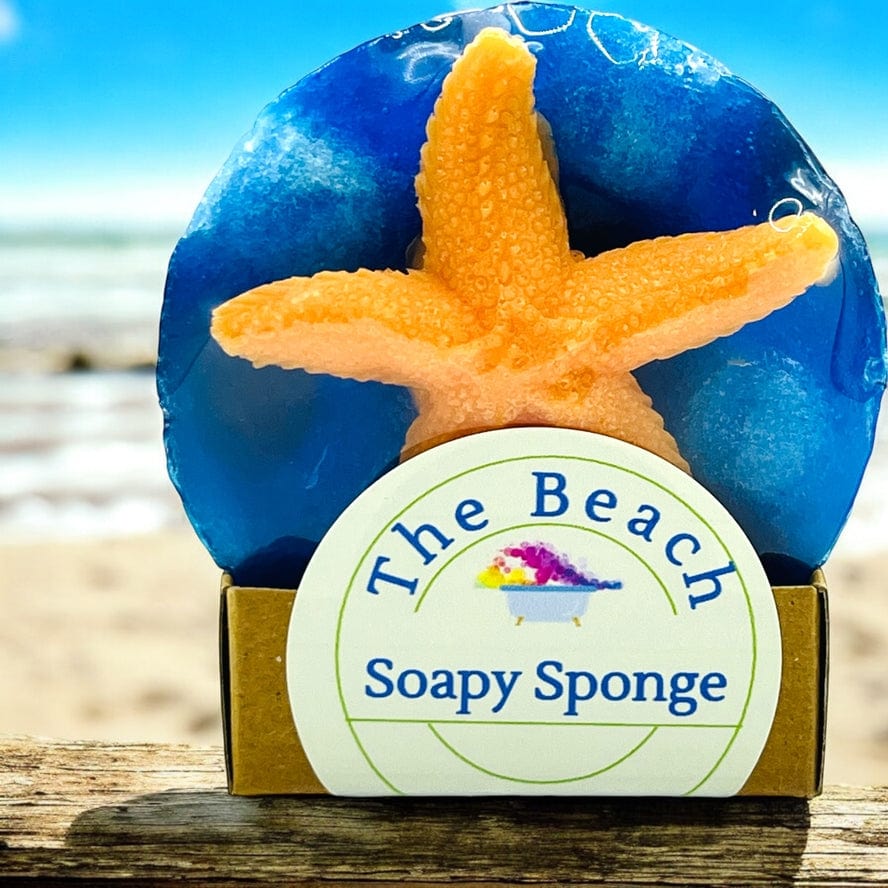Ideal Soaps Soapy Sponge Beach - Little Miss Muffin Children & Home