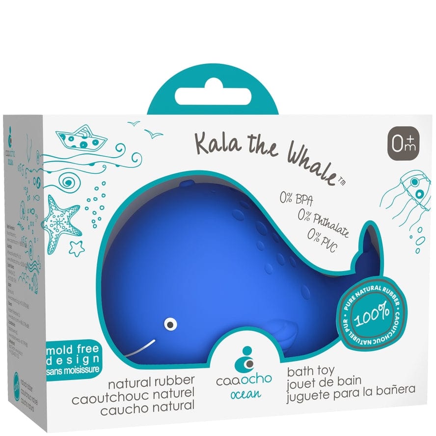 CaaOcho CaaOcho Kala the Whale Hole Free Bath Toy - Little Miss Muffin Children & Home