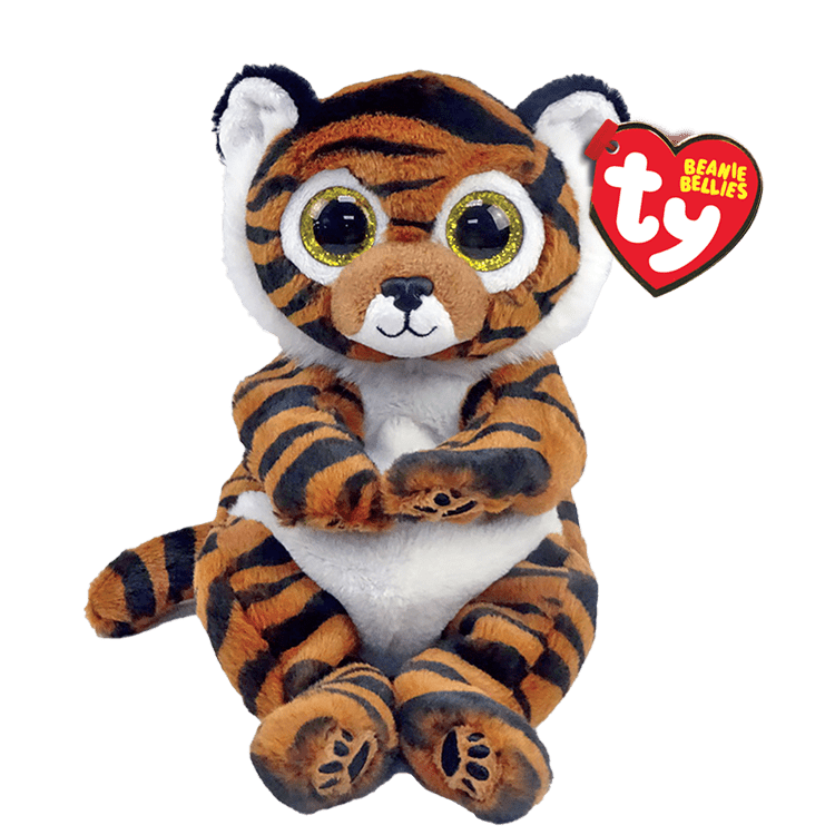 Ty Inc Beanie Bellie Clawdia the Striped Tiger - Little Miss Muffin Children & Home