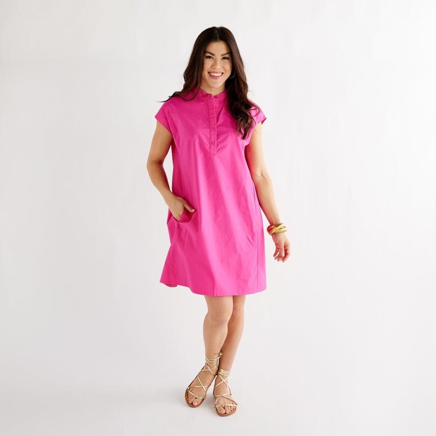 Caryn Lawn Seaside Cap Sleeve Dress - Little Miss Muffin Children & Home
