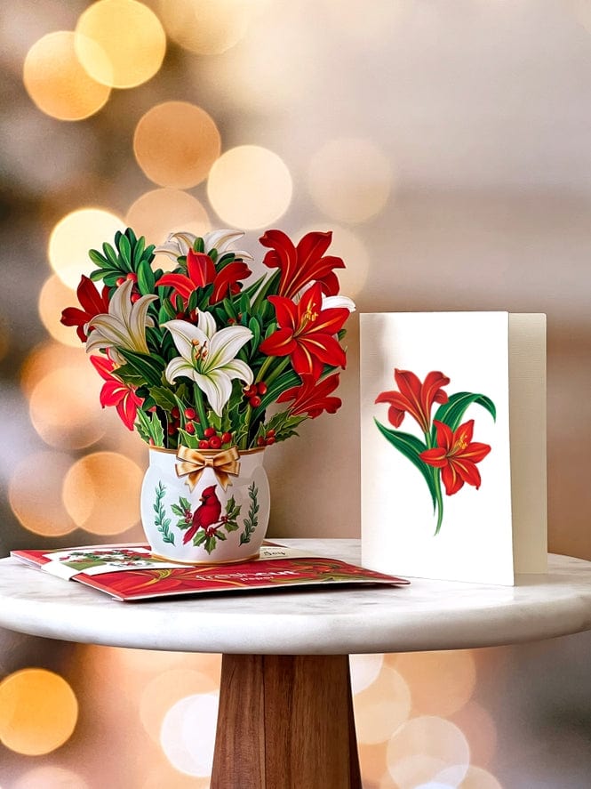FreshCut Paper FreshCut Paper Mini Winter Joy Pop-Up Greeting Card - Little Miss Muffin Children & Home
