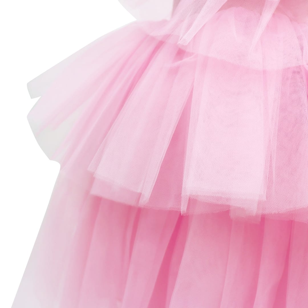 Pink Poppy Claris the Chicest Mouse in Paris Ruffled Tulle Dress in Pink