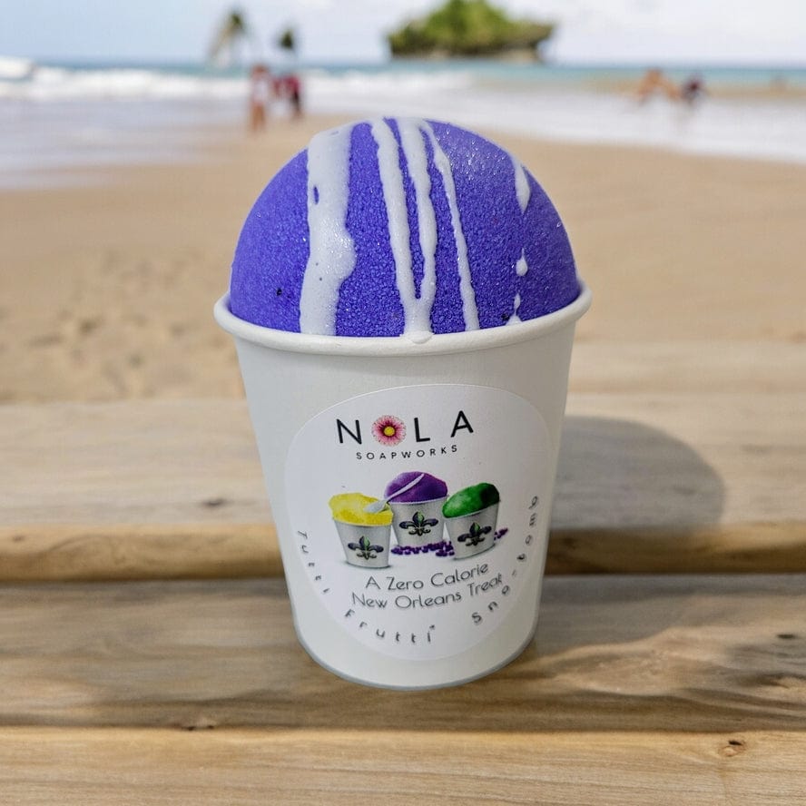 Essentially Nola Chill Out with A Snowball Bath Bomb - Little Miss Muffin Children & Home