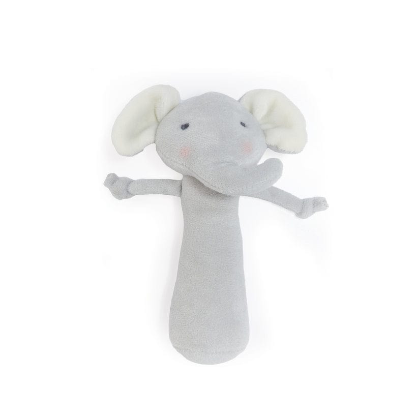 Bunnies by the Bay Bunnies By The Bay Friendly Chime Rattle Peanut the Elephant - Little Miss Muffin Children & Home