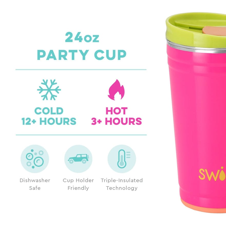 Swig Life Swig Life Tutti Frutti Party Cup (24oz) - Little Miss Muffin Children & Home