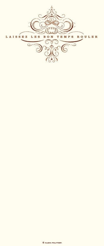 Alexa Pulitzer Alexa Pulitzer Laissez Les Bon Temps Rouler Long Pad - Little Miss Muffin Children & Home