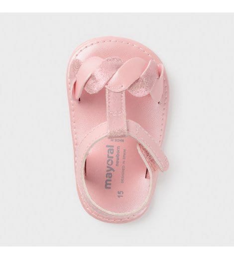Mayoral Usa Inc Mayoral Newborn Glitter Strap Sandals - Little Miss Muffin Children & Home