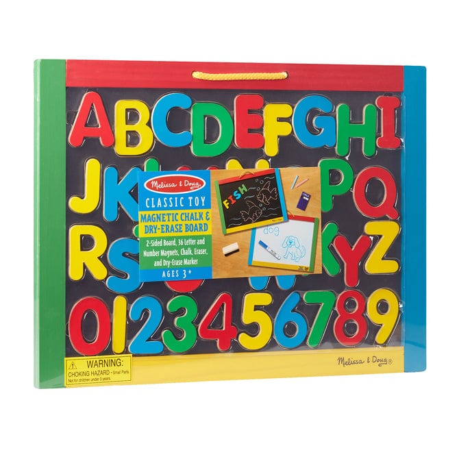 Melissa & Doug Melissa & Doug Magnetic Chalkboard And Dry Erase Board - Little Miss Muffin Children & Home