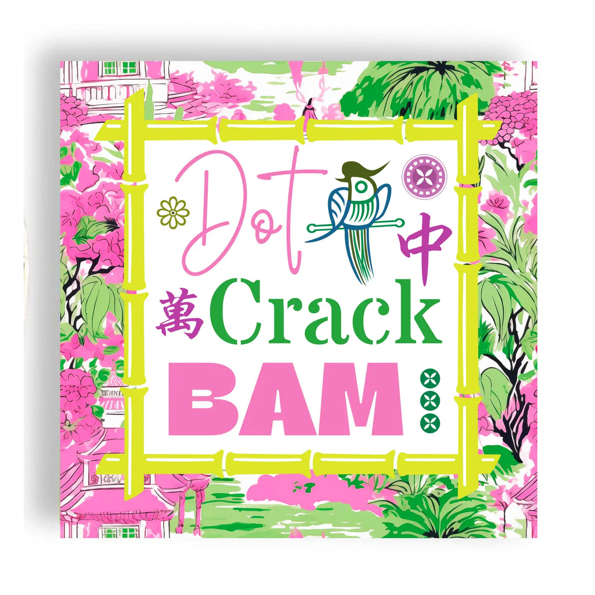 Mahjong 24ct 3-ply Luncheon Napkins