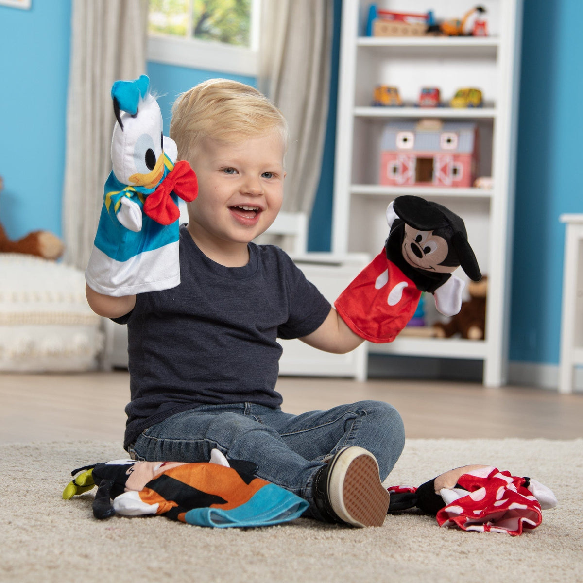 Melissa & Doug Disney Mickey & Friends Hand Puppets - Little Miss Muffin Children & Home