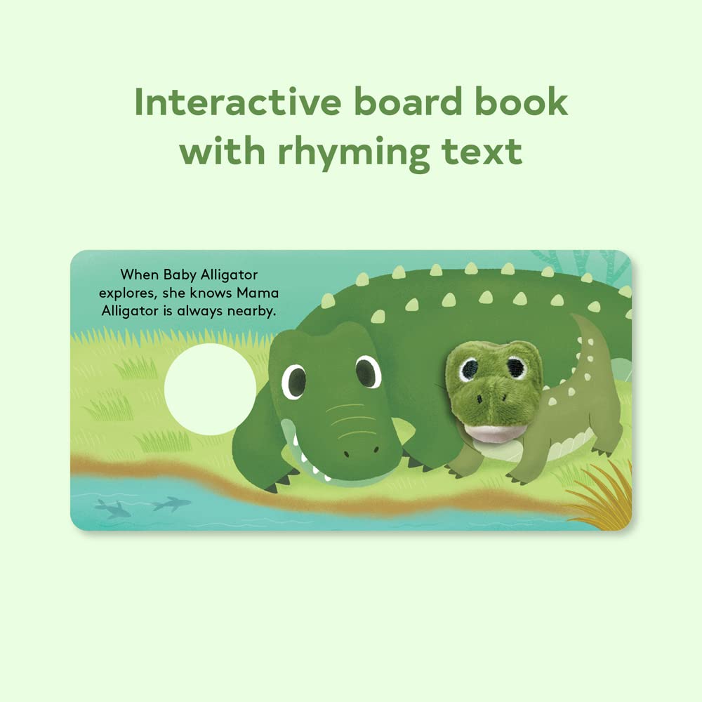 Hachette Book Group Baby Alligator: Finger Puppet Book - Little Miss Muffin Children & Home