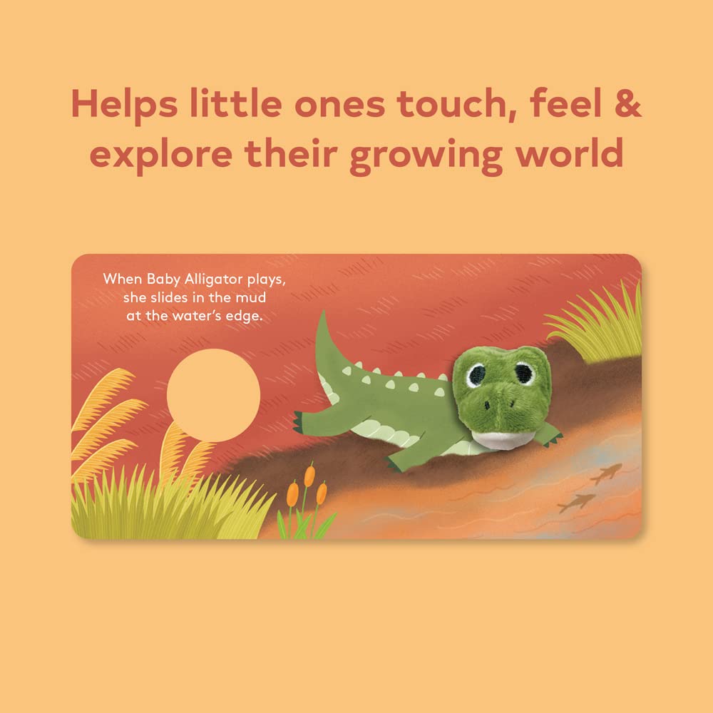 Hachette Book Group Baby Alligator: Finger Puppet Book - Little Miss Muffin Children & Home