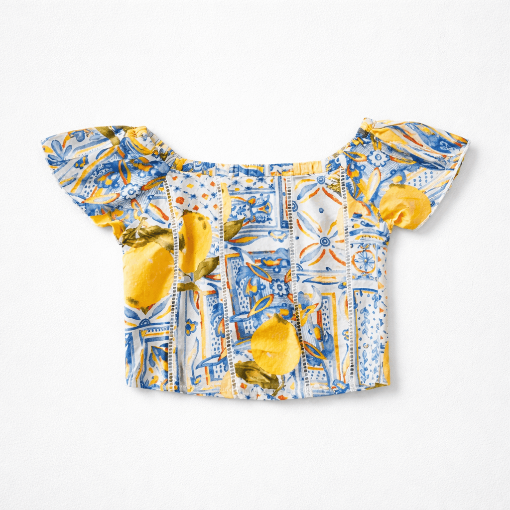 Lemon Bloom Top