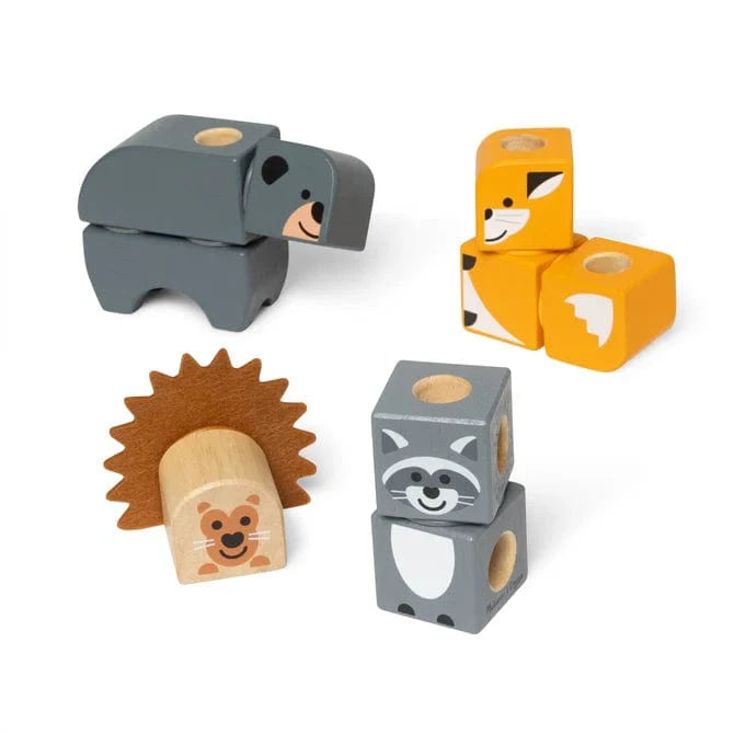Melissa & Doug Melissa & Doug Blockables Woodland Creatures - Little Miss Muffin Children & Home