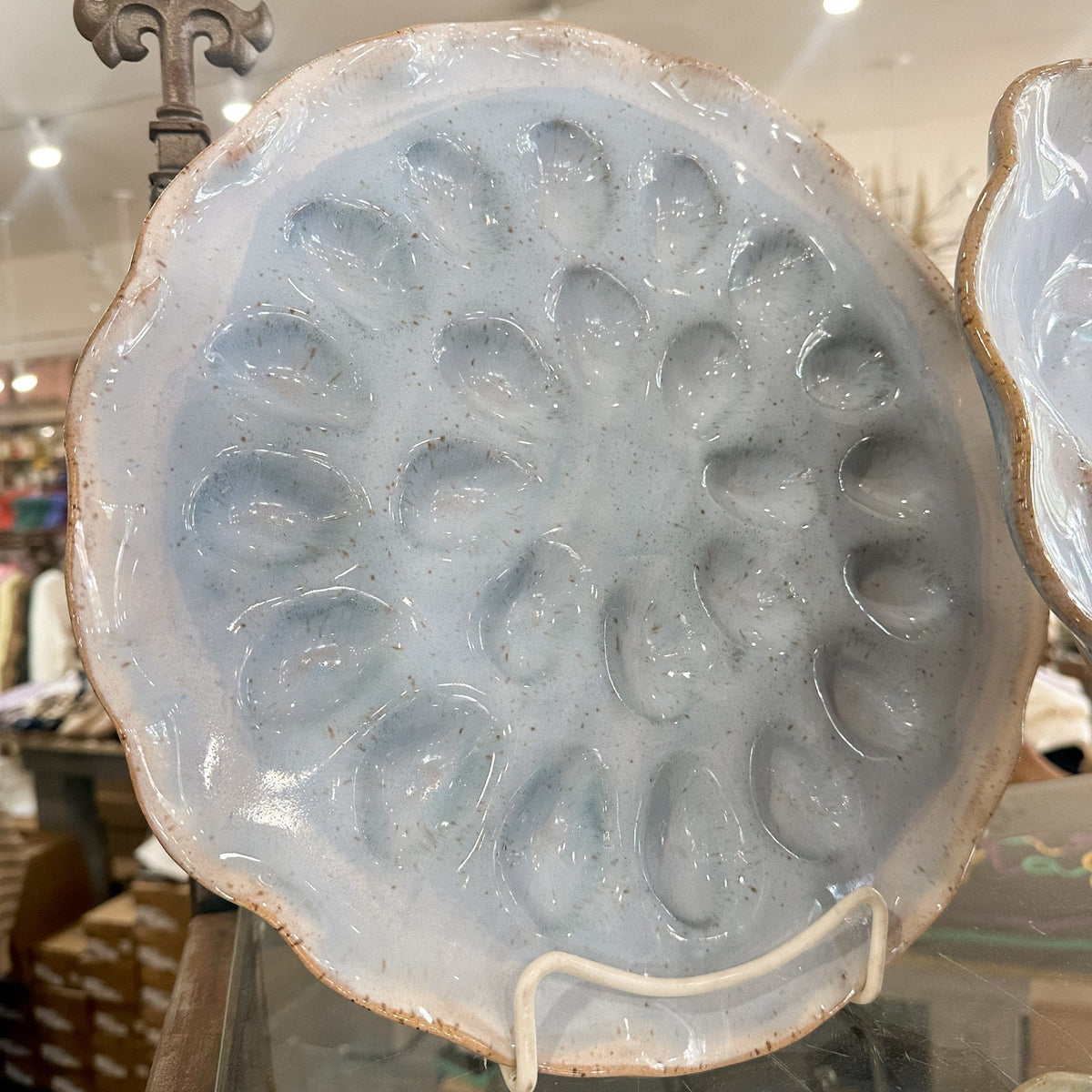 Wisteria Twenty-Four Egg Platter