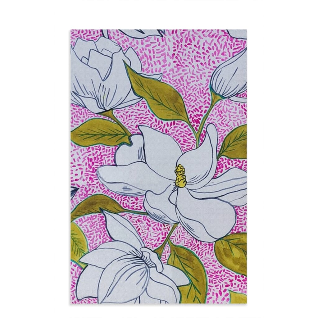 Magnolia Tea Towel