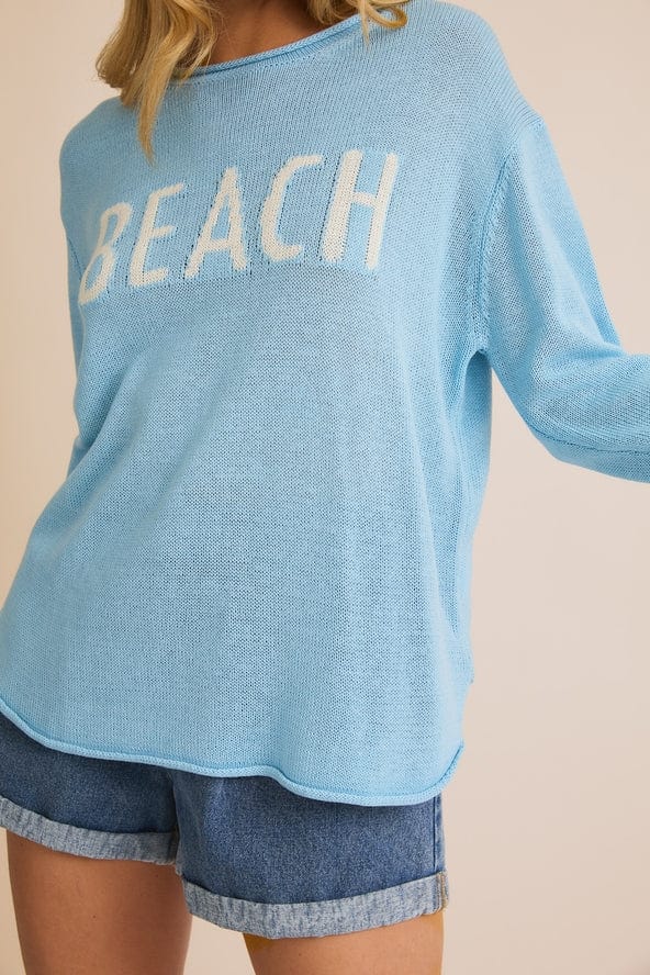 Gilli Long Sleeve Lightweight Beach Sweater - Little Miss Muffin Children & Home