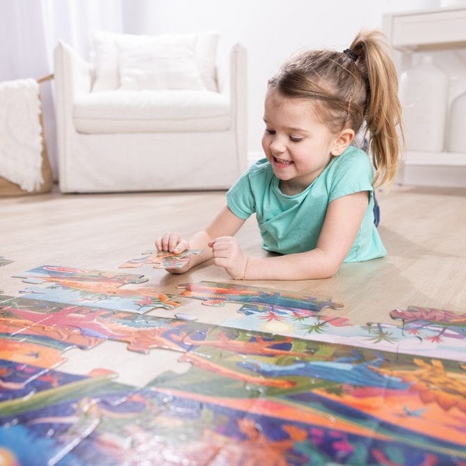 Melissa & Doug Dinosaur 48pc Floor Puzzle - Little Miss Muffin Children & Home