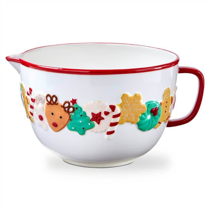tag Sweetest Christmas Mixing Bowl - Little Miss Muffin Children & Home