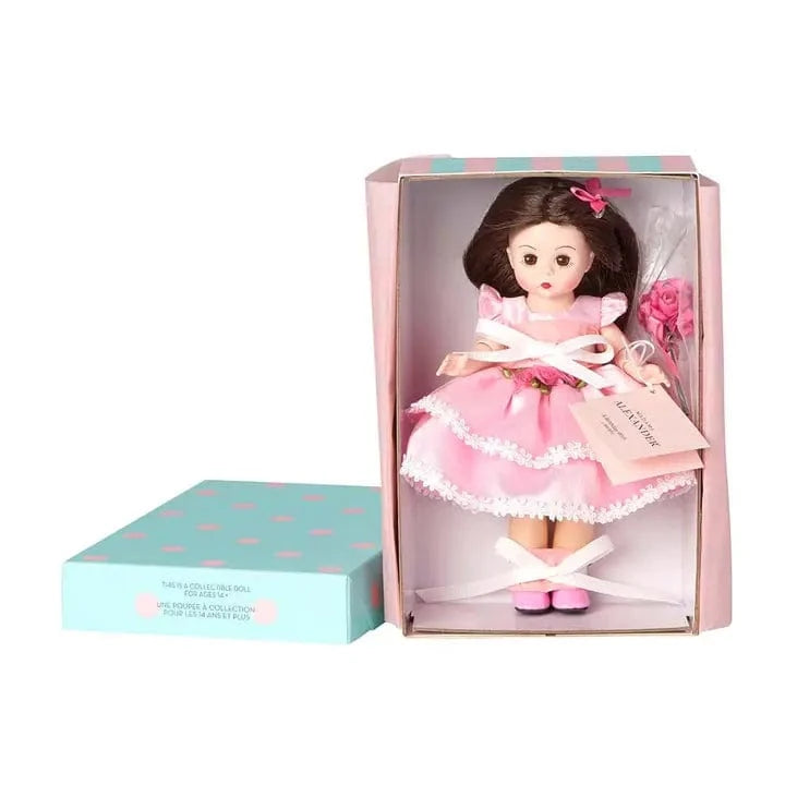 Madame Alexander Madame Alexander 8" A Birthday Wish Doll - Light Skin Tone/Brown Eyes/Brunette Hair - Little Miss Muffin Children & Home