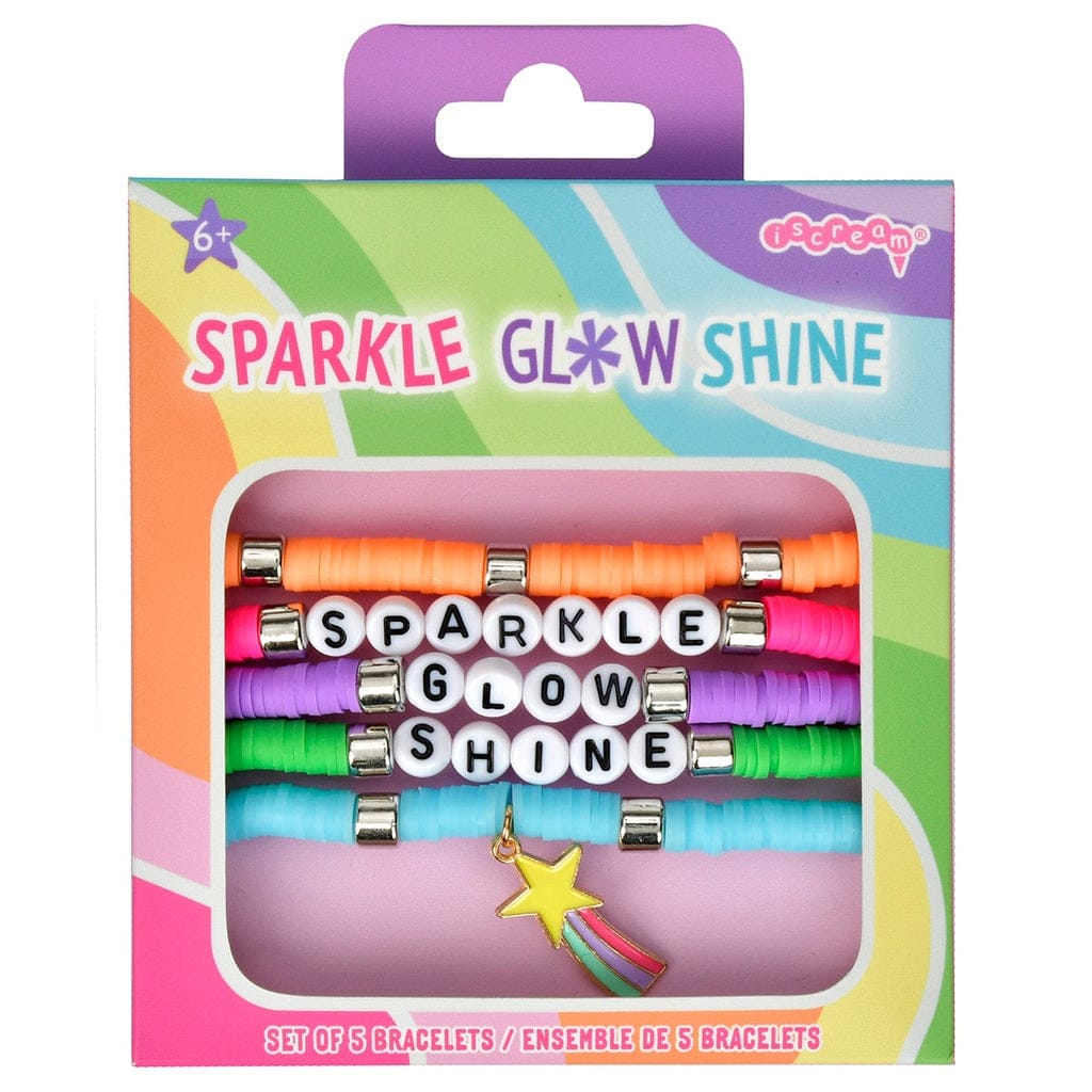 iScream Sparkle Glow Shine Bracelet Set - Little Miss Muffin Children & Home