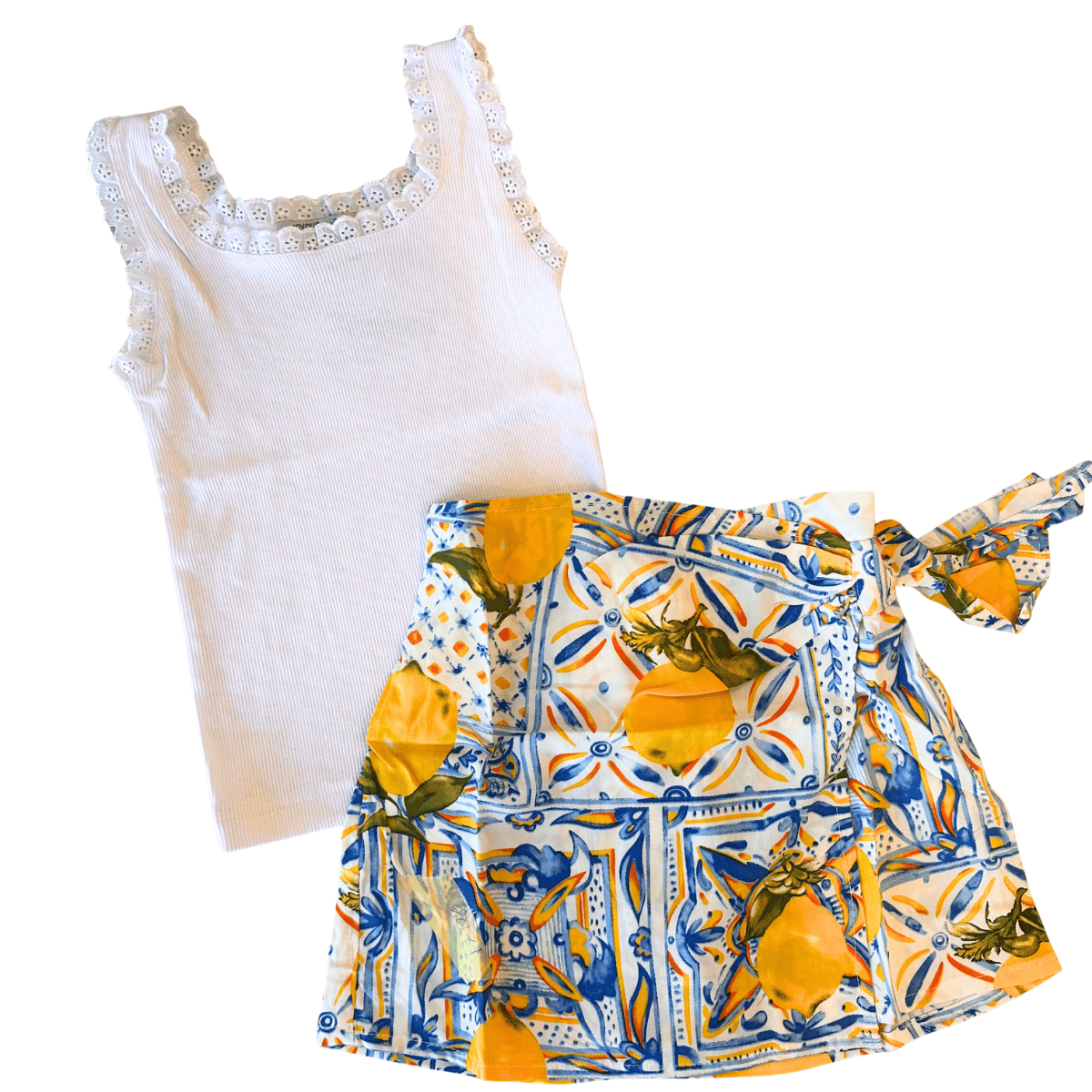 White Lace Tank