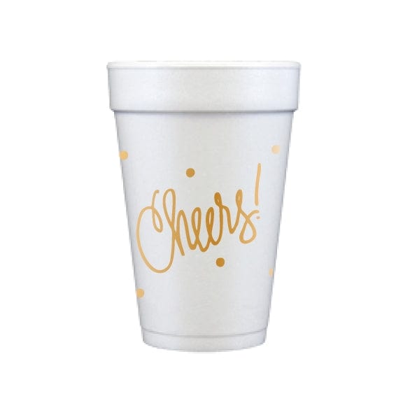 Natalie Chang Natalie Chang Cheers! with Polka Dots Foam Cups - Little Miss Muffin Children & Home