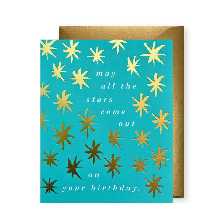 J.Falkner Cards J.Falkner Starry Sky Birthday Card - Little Miss Muffin Children & Home