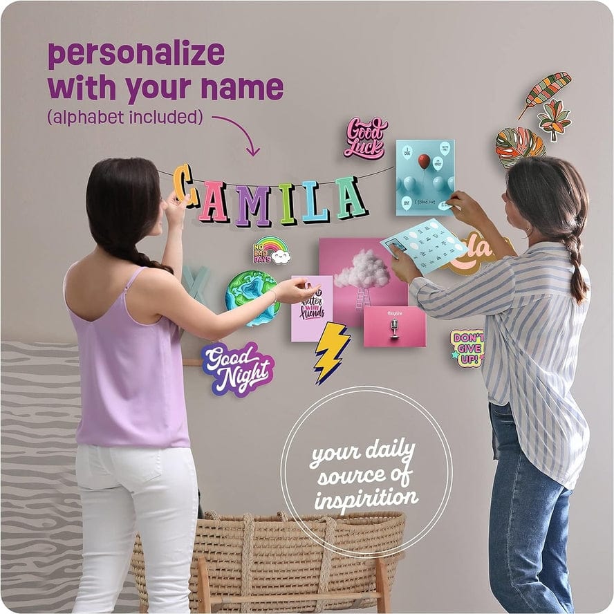 Dan&Darci Dan&Darci Diy Wall Collage Kit For Teen & Tween Girls - Little Miss Muffin Children & Home