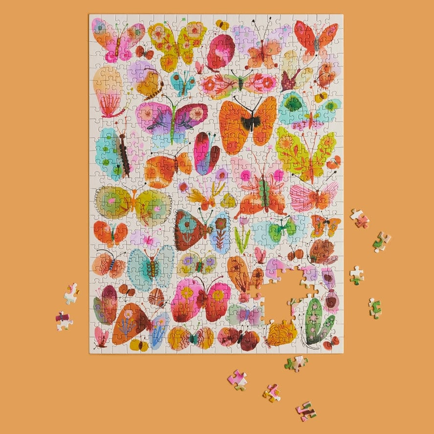 WerkShoppe WerkShoppe Belize Butterflies 500 Piece Puzzle - Little Miss Muffin Children & Home