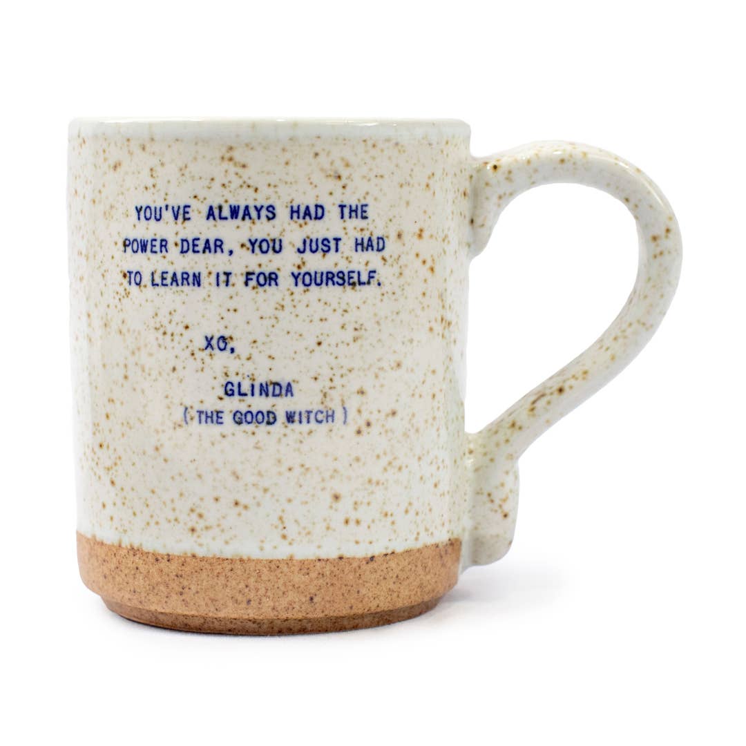 Sugarboo XO Mug Glinda Wizard of Oz Quote Mug